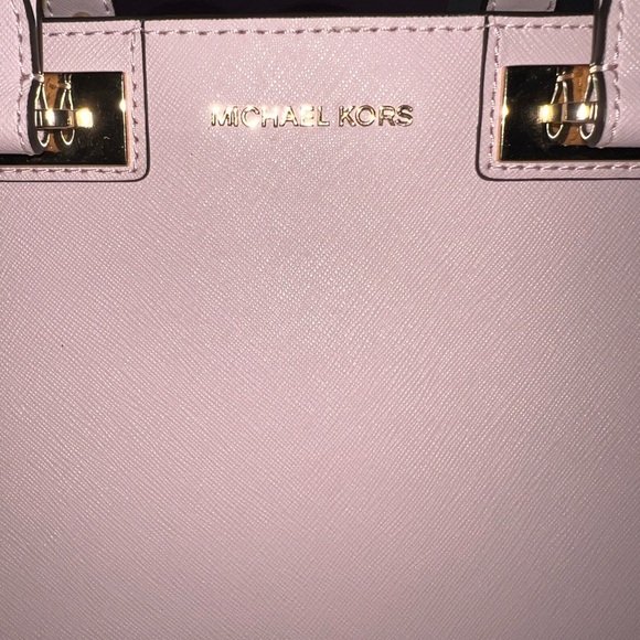 Michael Kors Blush Pink Satchel - Picture 2 of 11